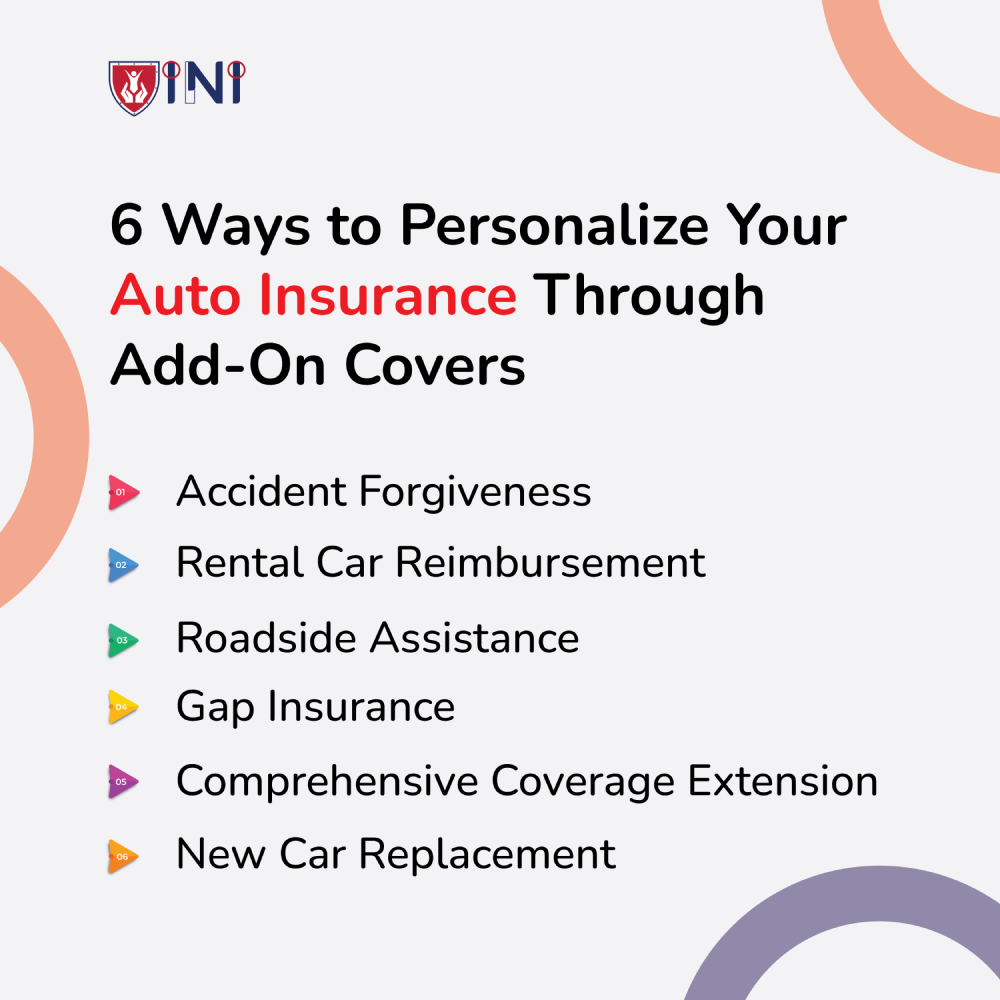 6 Ways to Personalize Your Auto Insurance Through Add-On Covers